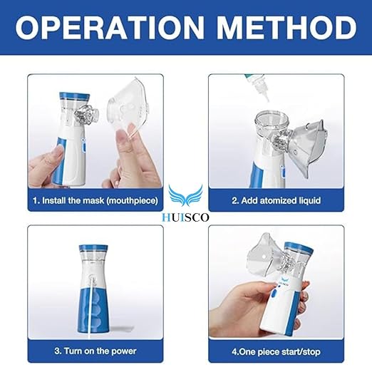Portable Ultrasonic Rechargeable Mesh Nebulizer Machine