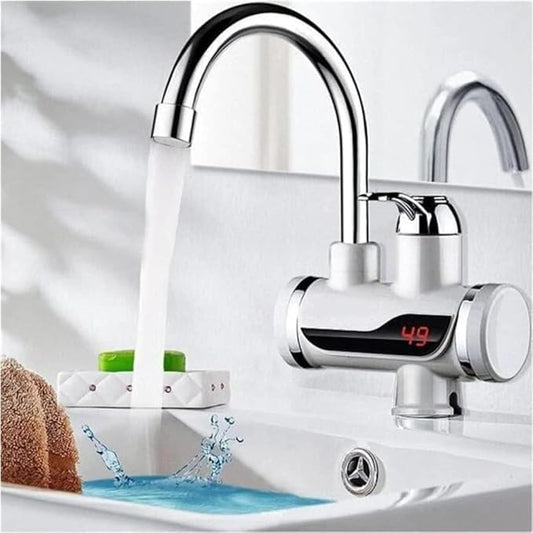 Instant Electric Heating Water Faucet – 3-Second Hot Water (Digital Display & Shock-Proof)