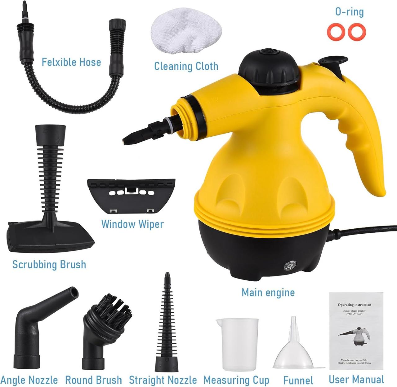 9-in-1 Handheld Ultra-Steam Pro: The Ultimate Deep Cleaning Solution