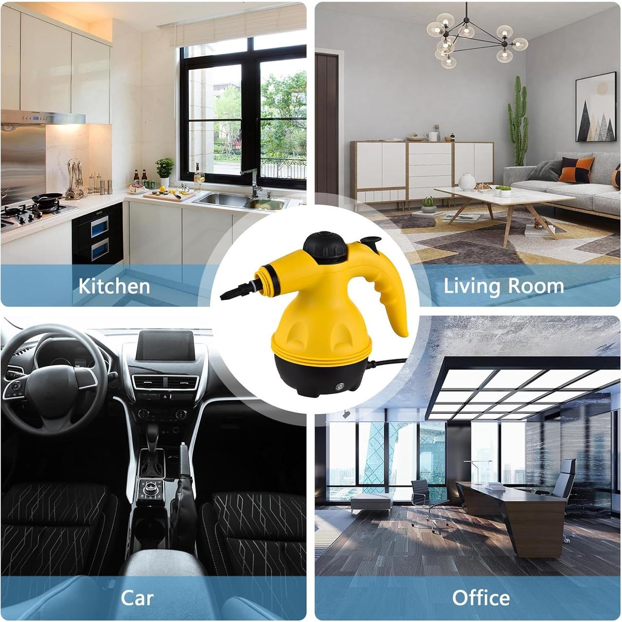 9-in-1 Handheld Ultra-Steam Pro: The Ultimate Deep Cleaning Solution