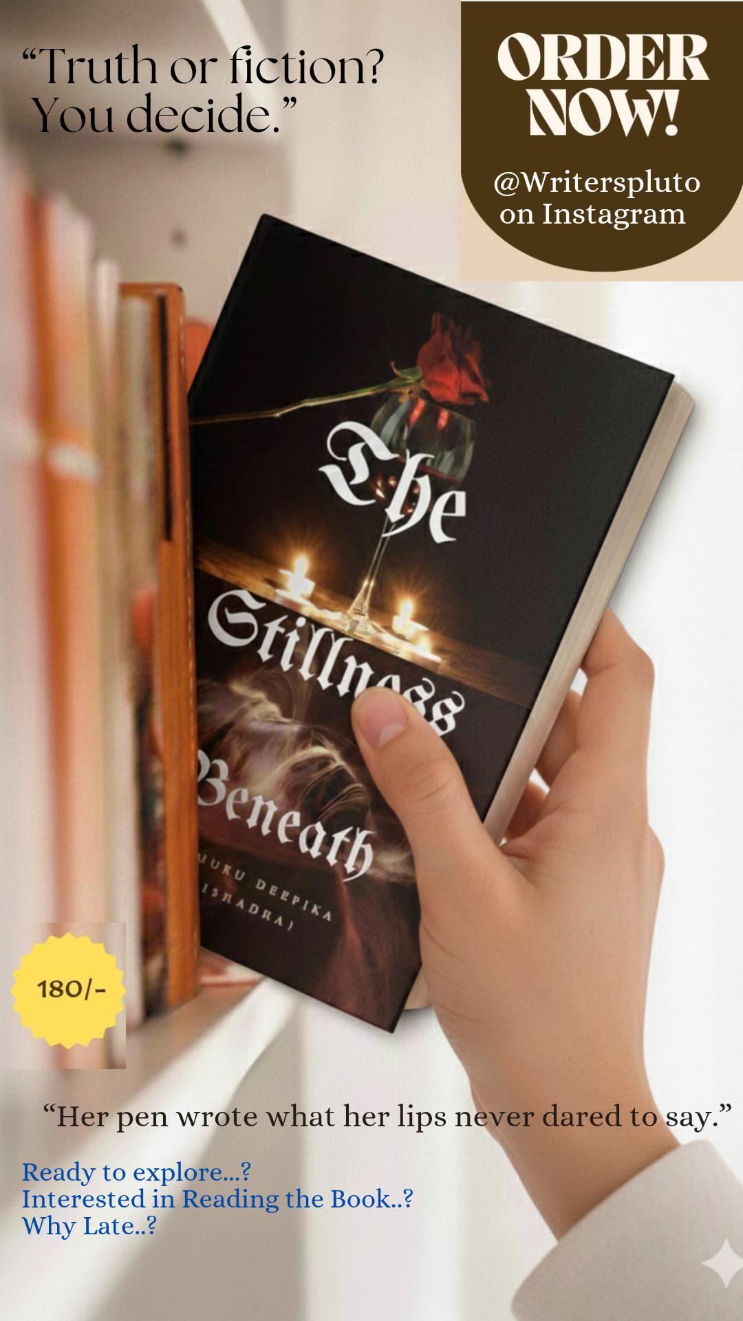 The Stillness Beneath - Novel by Naishadha